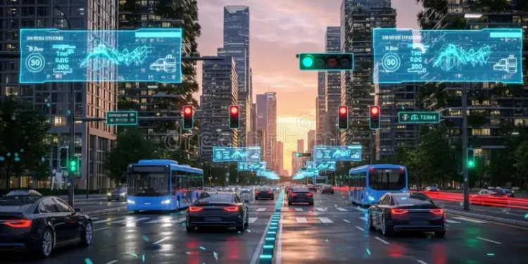 Smart City Car Tech Revolution